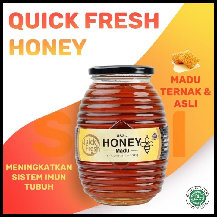 

Madu Quick Fresh Honey 1000G Jar Original Best Seller