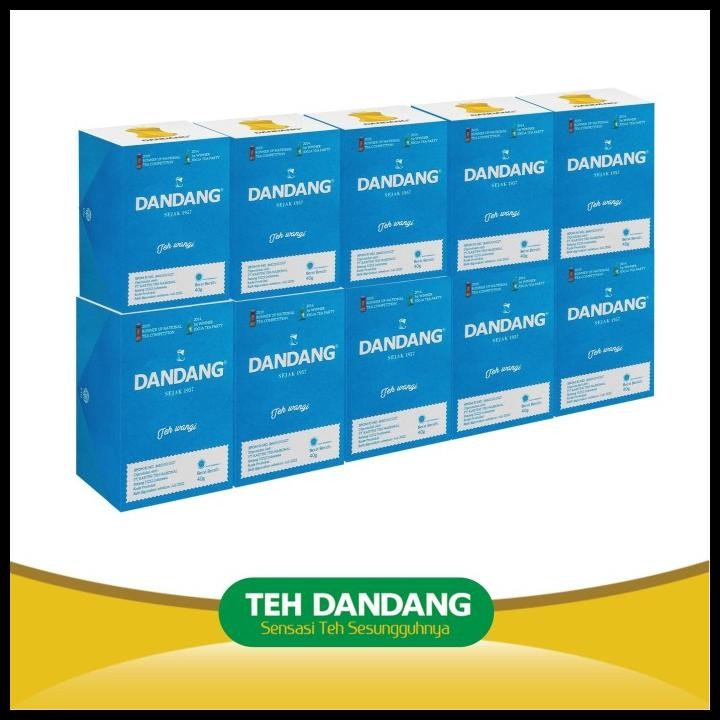 

Teh Dandang Biru 40Gr - Teh Tubruk - 1 Slop Isi 10 Box 40Gr Original Best Seller