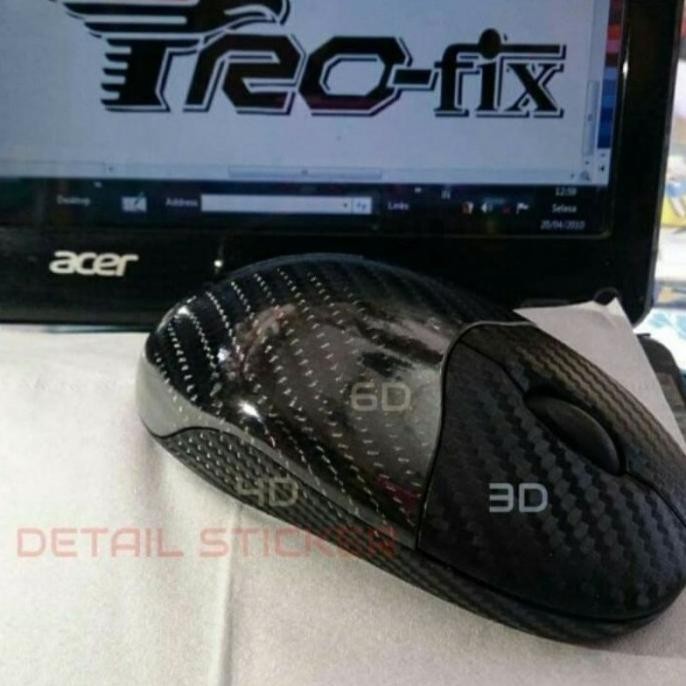 [Good] Sticker Carbon 6D Stiker Karbon 6D