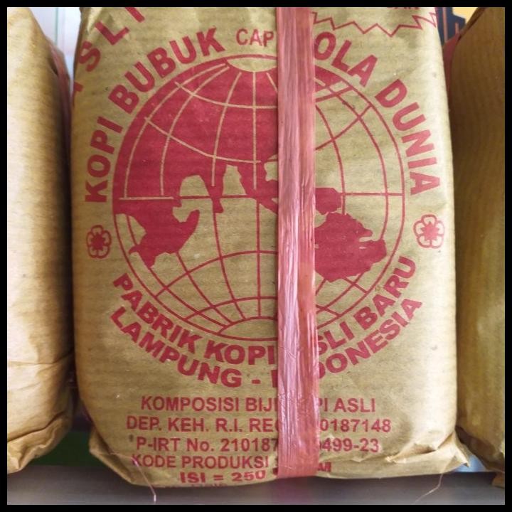 Kopi Bola Dunia Lampung(250Gr) Original Best Seller