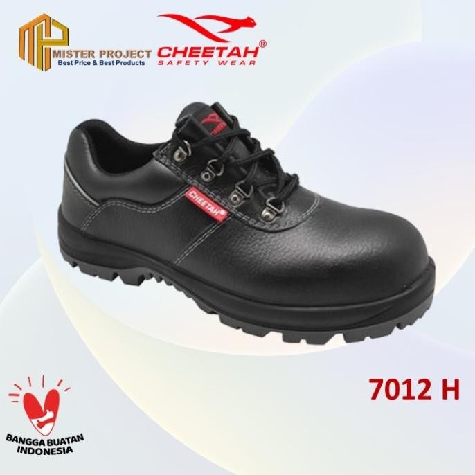 Sepatu Safety Cheetah 7012H / Sepatu Proyek Cheetah/Cheetah 7012 H New Stok