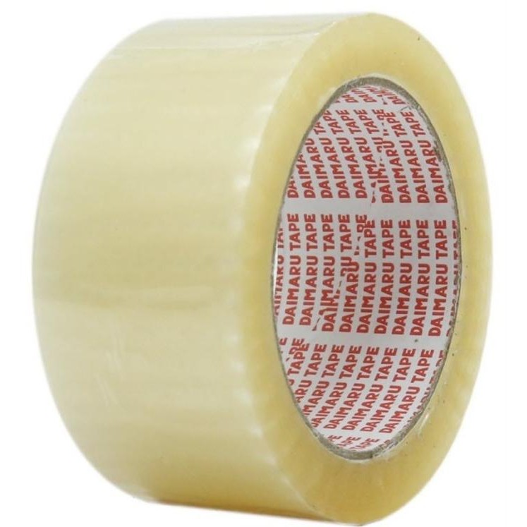 

Lakban coklat / bening DAIMARU 2inch ( 48 mm x 90 yard) / DUS murah