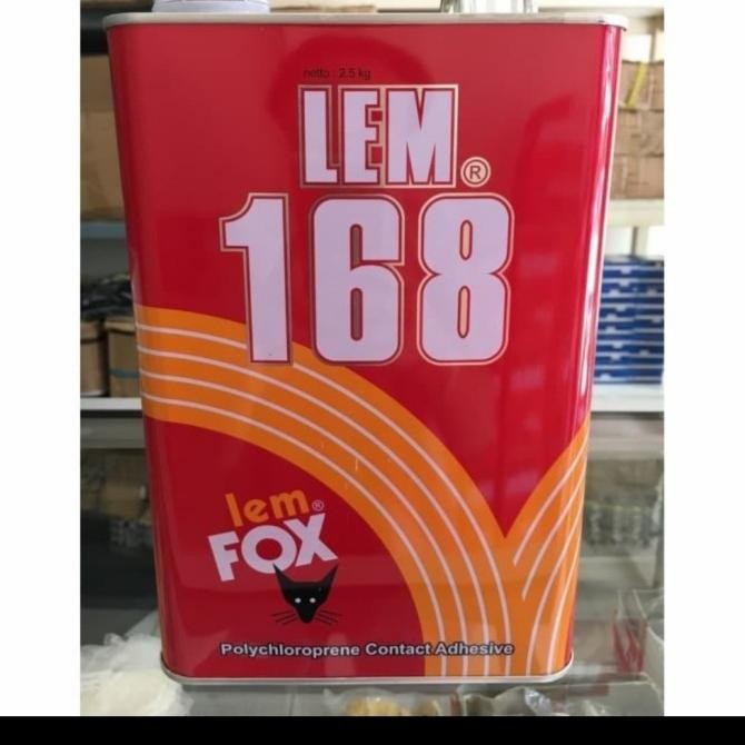 

LEM FOX 168 2,5 KG / LEM FOX KUNING 2.5 KG murah