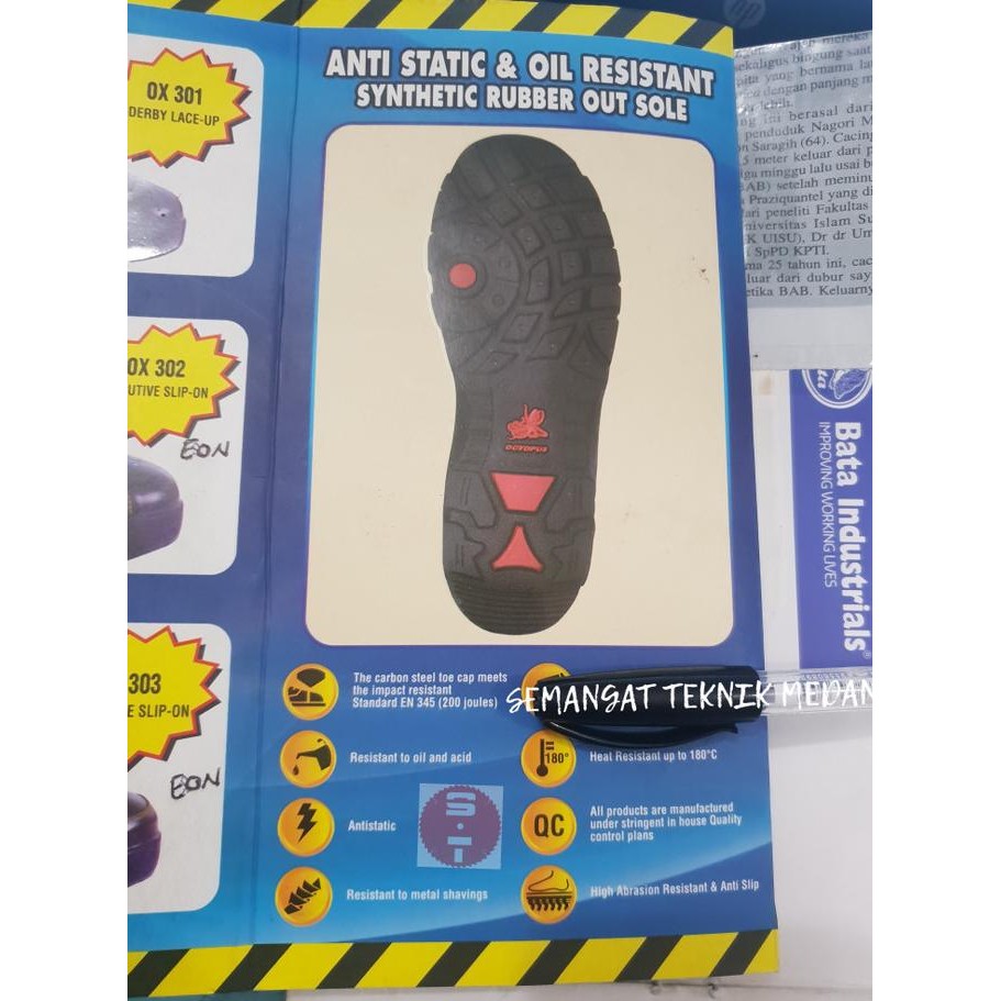 Ox605 Octopus Sepatu Safety Industrial Shoes Semi Boots Ox 605 Octopus New Stok