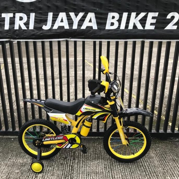 Promo Sepeda Anak Motor Cross / Trail Limitless 1008