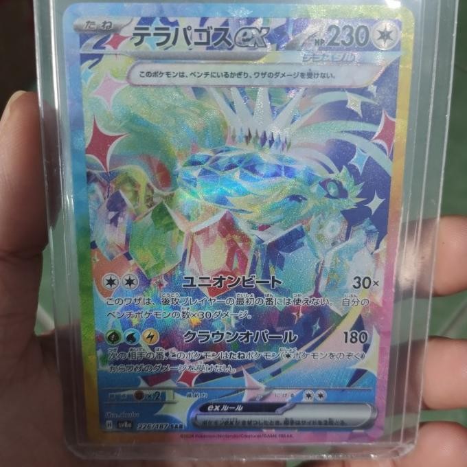 Promo Pokemon Tcg Jepang - Terapagos Ex Sar Sv8