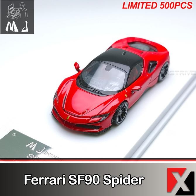 Sale Mj Model 1:64 Ferrari Sf90 Spider Red