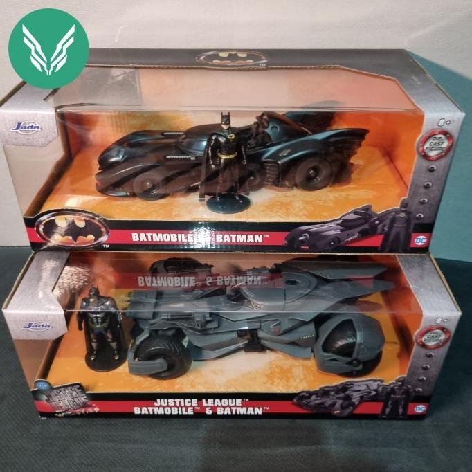 Murah Jada Batmobile & Batman , Batmobile Justice League Skala 1: 24 1/24 Diecast