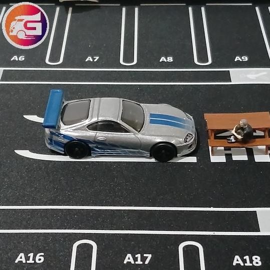 Sale Hot Wheels Premium Toyota Supra Silver Loose Fast Furious