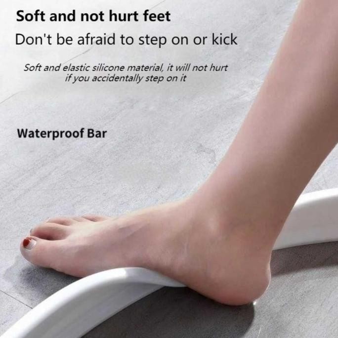 Karet Penghalang Air Kamar Mandi Pintu Water Stopper Sealing Strip 5Cm