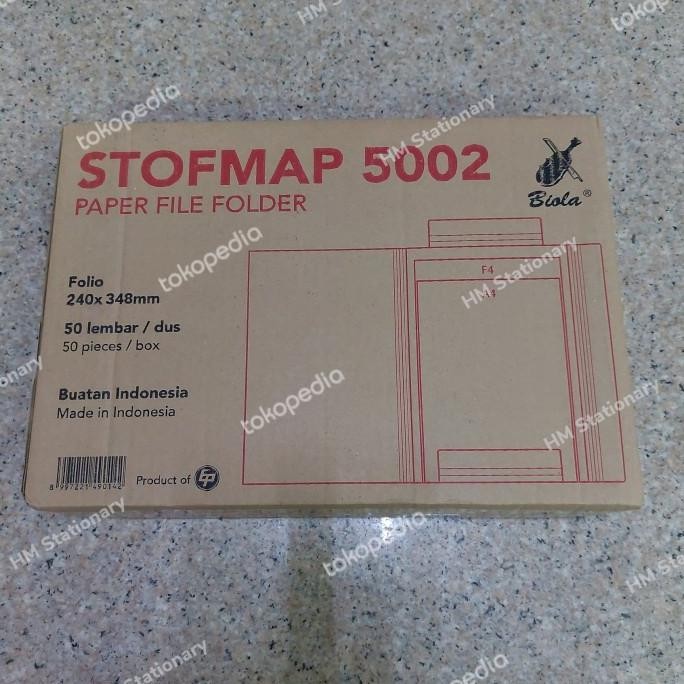 

(PAK) Stof Map Kertas 5002 Biola / Map Kertas 5002 Biola