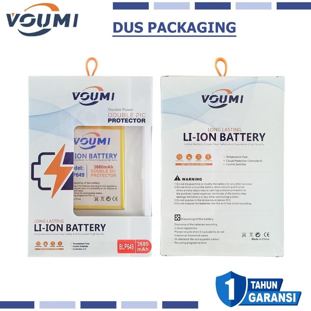 Vf-52 Voumi Blp649 Baterai Battery Double Ic Power High Capacity Compatible Hp Oppo A83 - A83T - A83