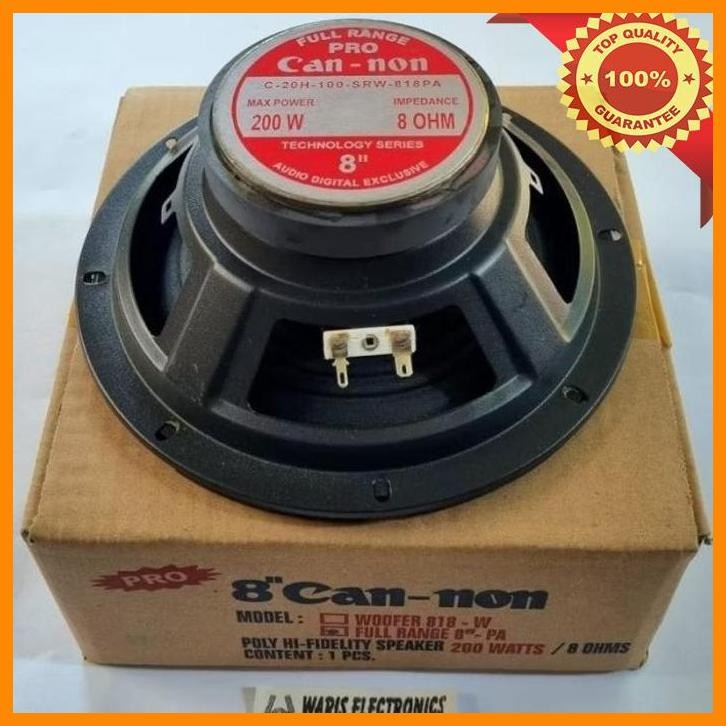 [WAR] SPEAKER 8 INCH FULL RANGE CANNON PRO