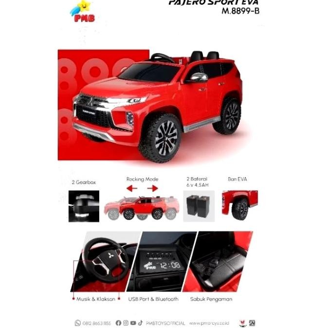 Promo Mainan Mobil Anak/Mobil Aki/Mobil Remot/Mobil Pajero