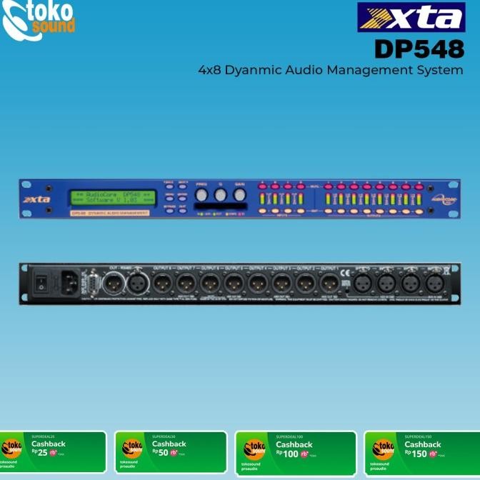 Xta Dp548 Dp-548 Dynamic Audio Management System Original Made In Uk Co