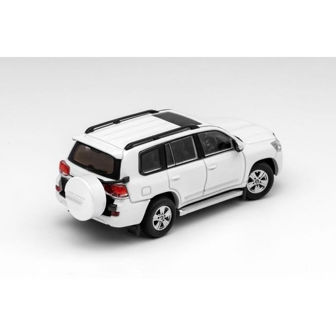 Bisa Gosend Gcd 1/64 Toyota 2018 Land Cruiser Lc200 Green Silver White Black Diecast Mobil