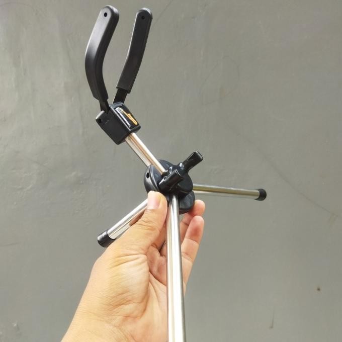 Stand Baby Saxophone Curved Soprano Lipat Masuk Bell