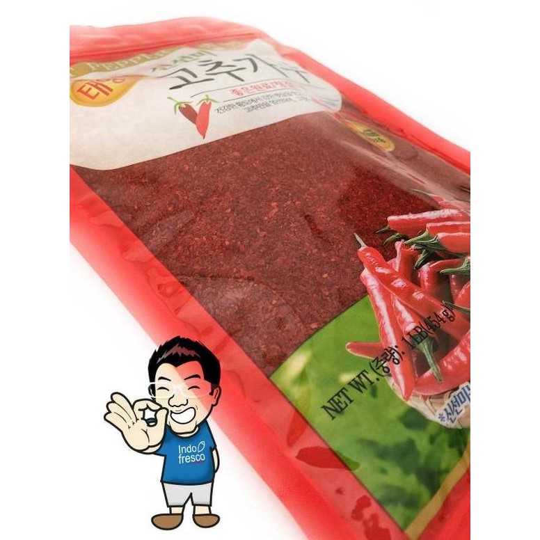 

Shinsunmi Gochugaru Cabe Bubuk Korea/ Korean Hot Chilli Powder- 450 Gr