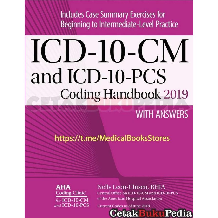 Buku Po Icd 10 Cm Icd 10 Pcs Coding Handbook Softcover