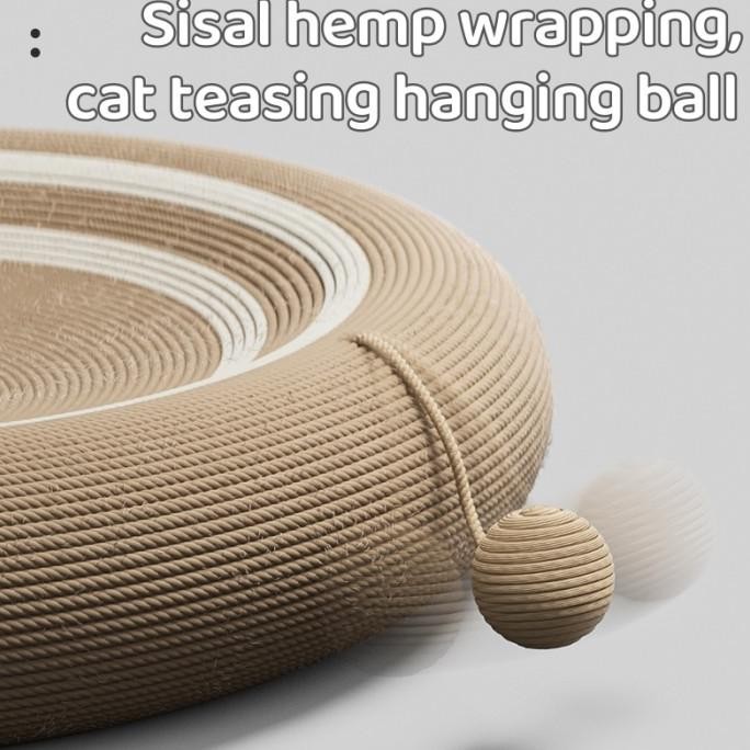 Promo 2 In 1 Papan Cakaran Kucing / Papan Cakaran Kucing Bulat / Papan Cakaran Kucing