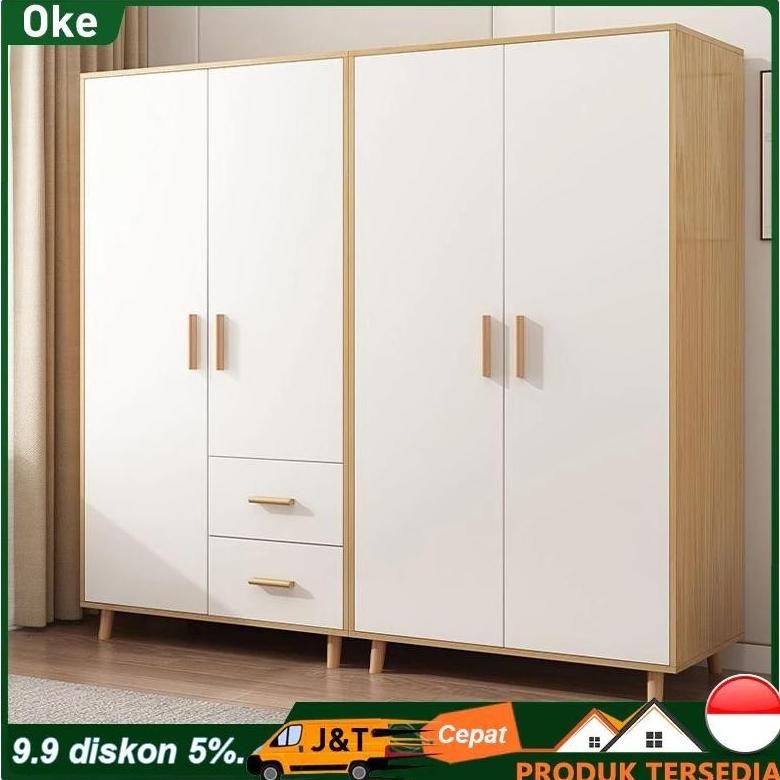 Lemari Pakaian Kayu Minimalis Lemari baju Lemari Pakaian Lemari baju minimalis
