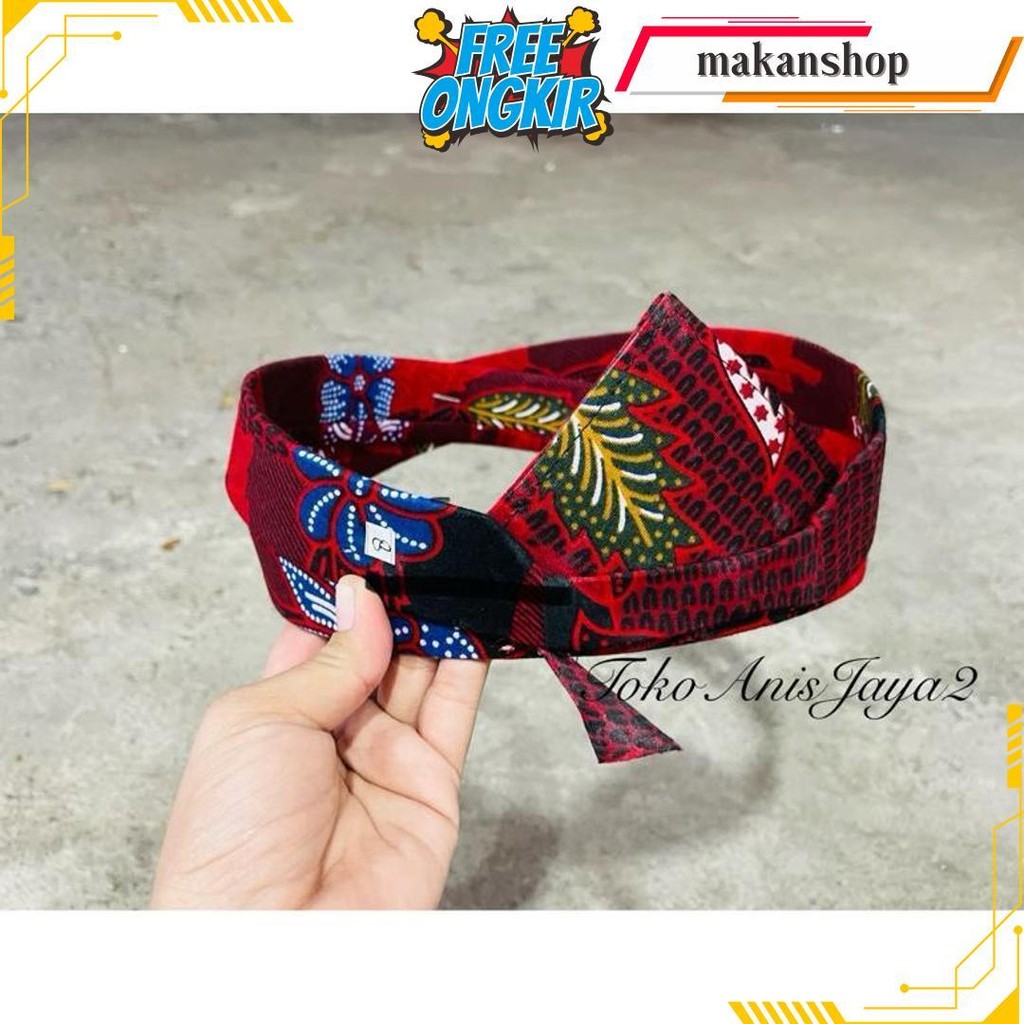 (Kirim Cepat)Udeng Sakera Madura/Udeng Khas Madura Size Anak2-Dewasa Siap Kirim