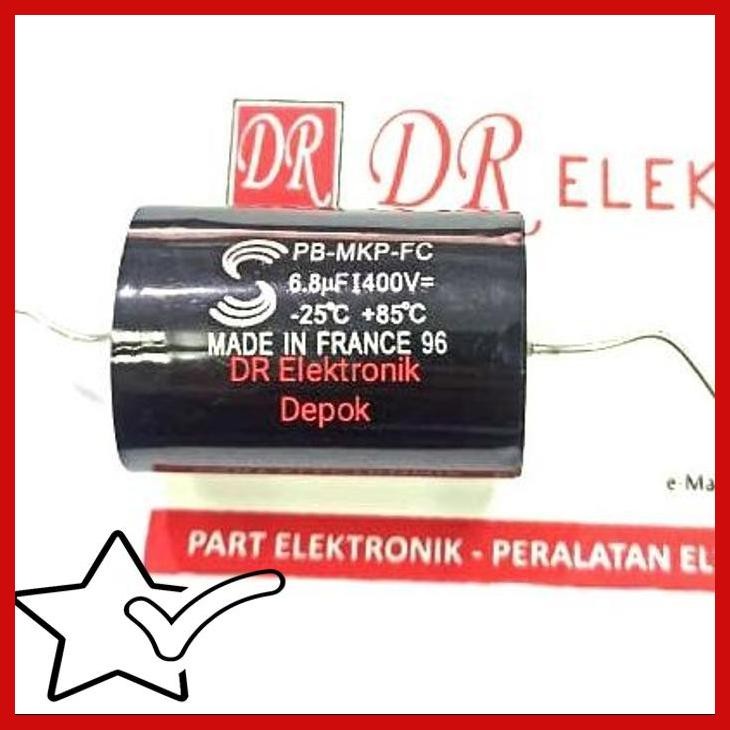 [DRE] Kapasitor MKP SOLUN Solen 6.8uf 6,8uf 685 400v Original 6,8 uf 400 v
