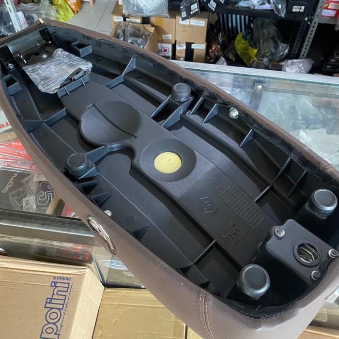 Jok Vespa New Px Npx Soft Coklat Cokelat Anniversary70 Th Original Original Dan Terpercaya