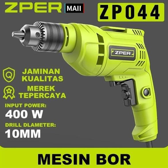 CODZPER Mesin Bor 350W Listrik Bolak Bali Hand Electric Drill Berlaku untuk 2-10mm Mata Bor ZP044 po