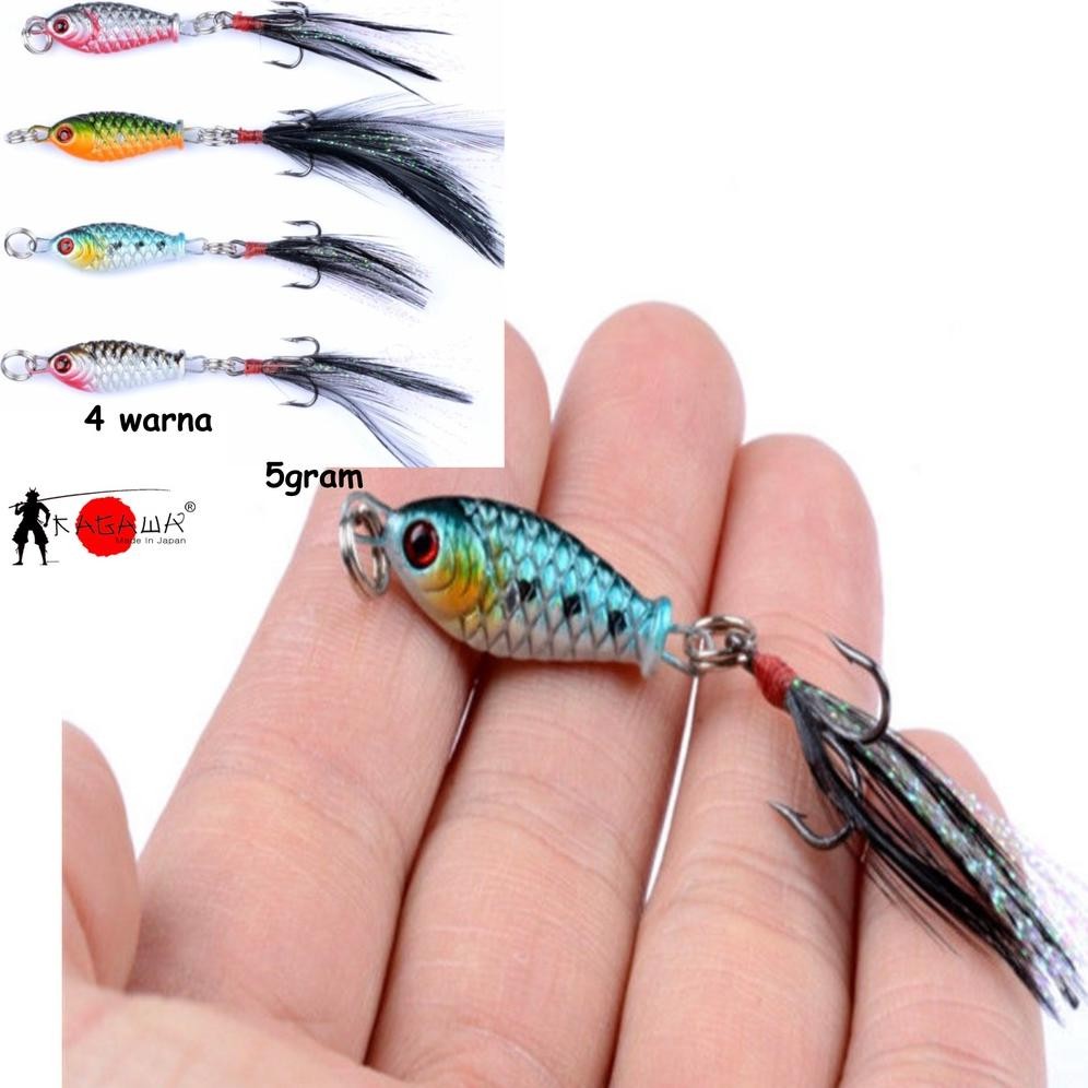 UMPAN CASTING IKAN /UMPAN IKAN /LURE/UMPAN MINNOW/FLOATING 5GRAM 7CM SOFT LURE PLASTIC LURE