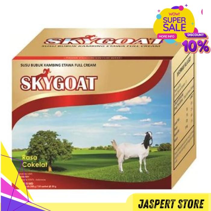

SKYGOAT SUSU KAMBING ETAWA / SKY GOAT COKLAT VANILA / SKYGOAT ORIGINAL BY JASPERT STORE TERJAMIN BEST !!!