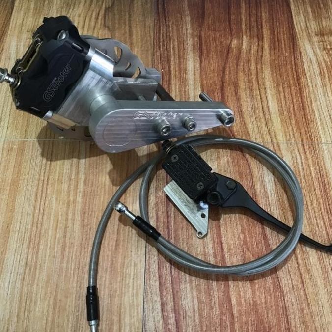 cakram set adaptor fork 3 gs vespa super sprint vbb vnb vba gscooter