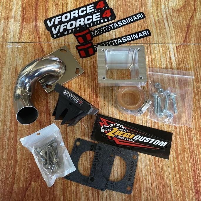 intake membran ziegi blok malossi MK4 136 cc vespa pts smallframe