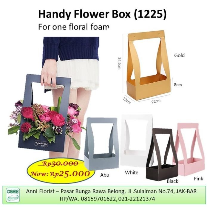 

Handy Flower Box kotak bunga Anni Florist Barang Florist murah