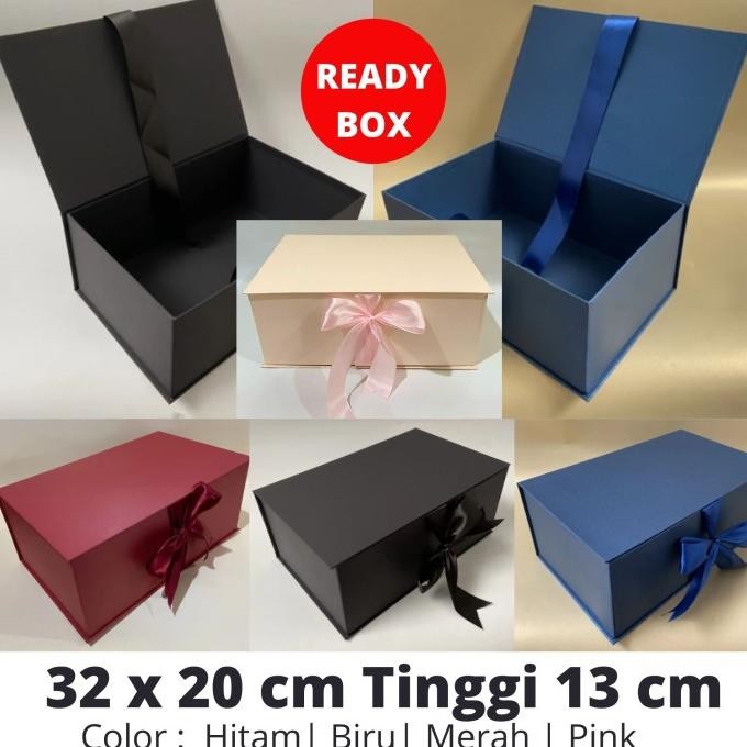 

Gift box/ kotak hadiah/ box besar/ hardbox/ box parcel/ box hampers murah