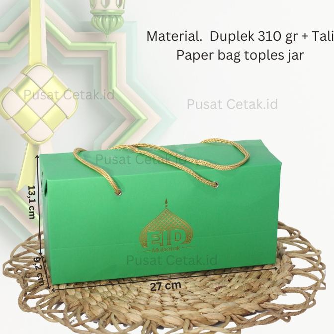 

Parsel Ramadan Paper Bag Toples Parcel Lebaran Box Hampers Idul Fitri murah