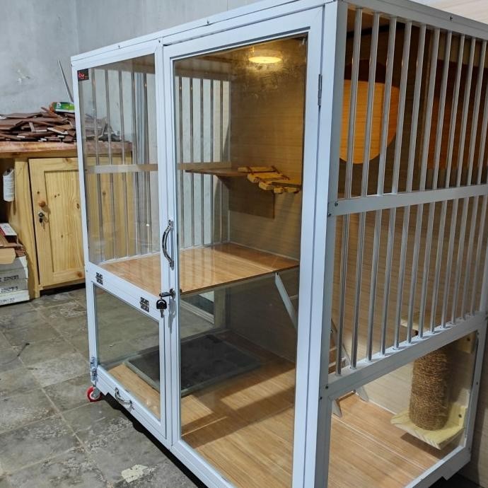 Murah Kandang Kucing Tingkat Cat Room