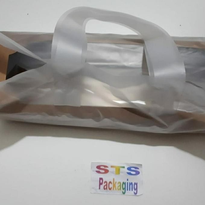

kantong plastik / shopping bag untuk brownies isi 50 lembar murah