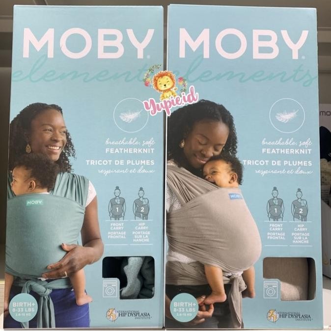 Promo Moby Elements Wrap Baby Carrier Gendongan Bayi