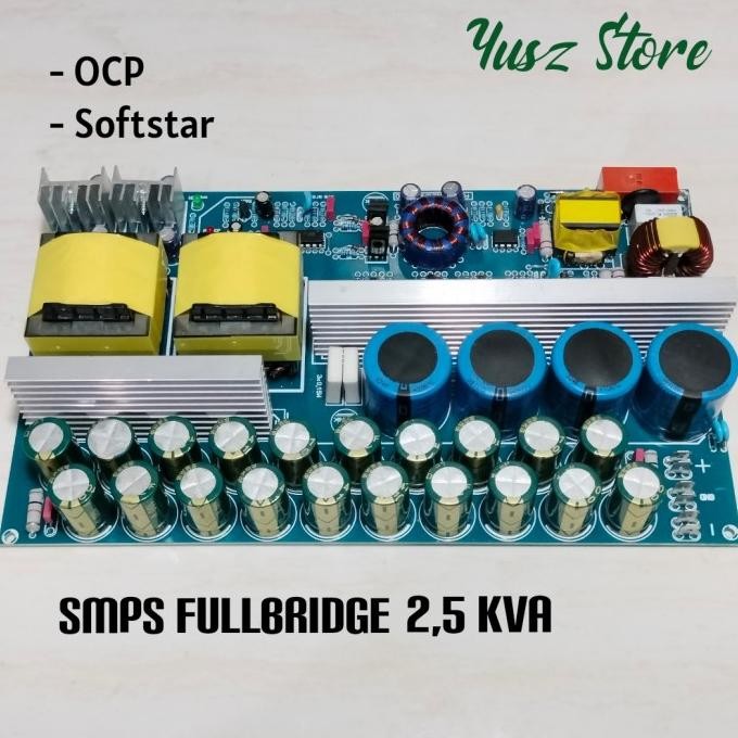 Smps Fullbridge 2,5Kva Ct 80V 90V 2500W For Audio Profesional Psu New Stok