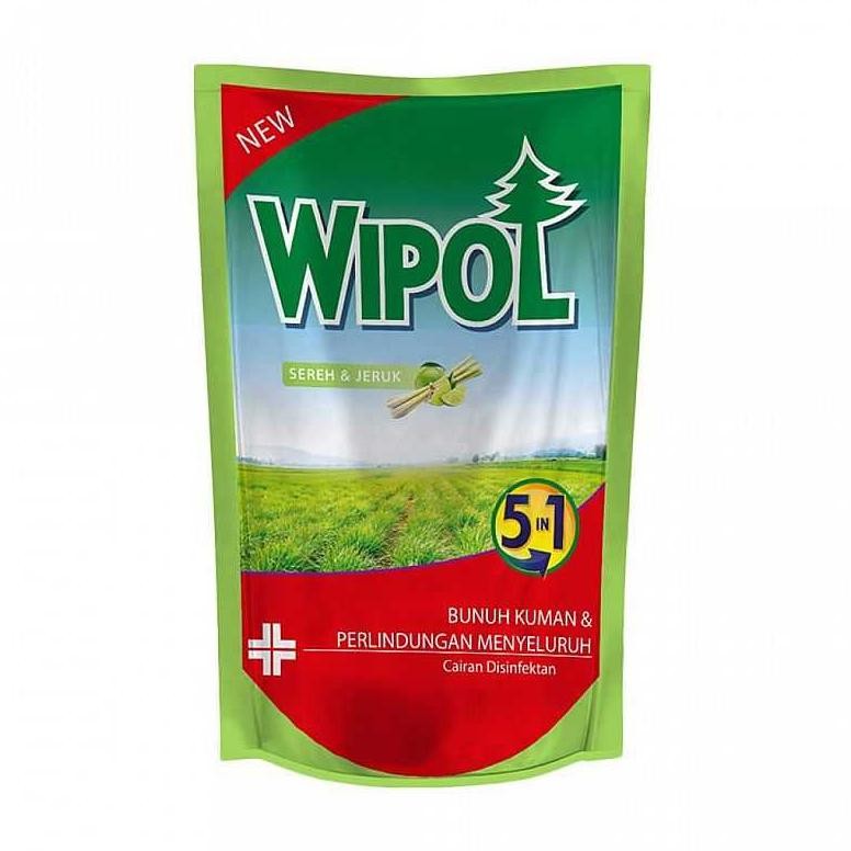 Wipol Pembersih Lantai Sereh dan Jeruk 750ml Karbol Cairan Desinfektan