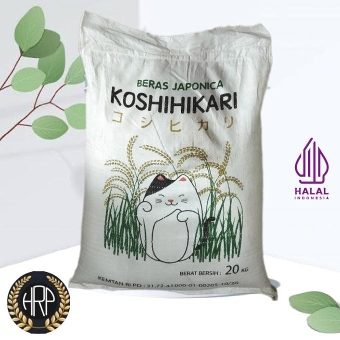 Beras Jepang Koshihikari 20kg - Beras Japonica - Beras Sushi IS81