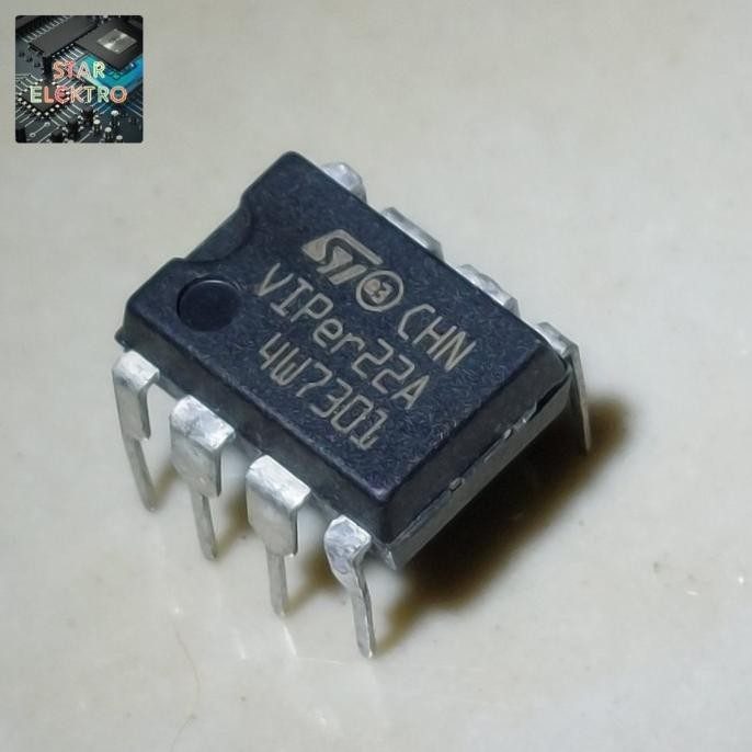 Viper22A Dip-8 Tancap Ic Smps Controller St 5V To 12V Viper22 Viper 22 22A New Stok