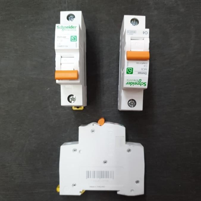 Mcb Schneider 4A 1Phase/ Mcb 4 Amper New Stok