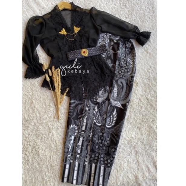 ''Terlaris" Set Kebaya Bordir Bali Premium | Setelan Kebaya Bali Murah