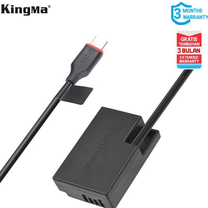 Produk Baru KINGMA Type C USB Dummy Battery for Canon LP-E17 Power Bank Adapter