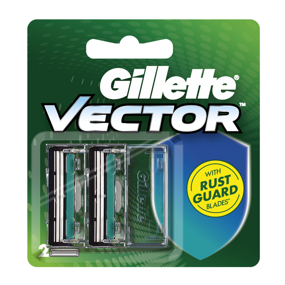 Gillette Vector 2 Pencukur Isi Ulang