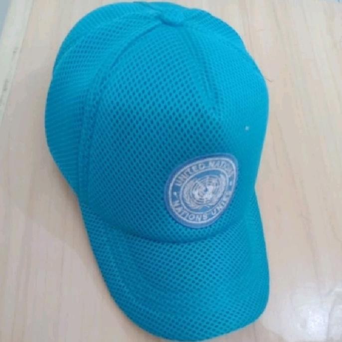 TOPI BIRU UN PBB LIBANON LOGO LASER TERBARU