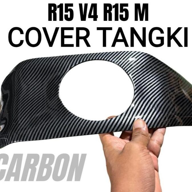COVER TANGKI R 15 V4 CARBON /  TANGKI CARBON R15 V4 R15 M CARBON AKSESORIS R15 V4 VARIASI R15 V4 AKS