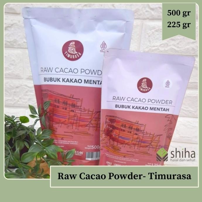 

BARU RAW CACAO POWDER TIMURASA KAKAO MENTAH BUBUK 500GR